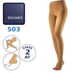 جوراب واریس شلواری ضخیم کلاس فشار دو مدل 503 سیگواریس sigvaris