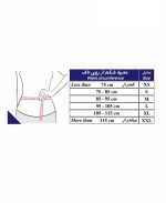 شکم بند لاغری ورزشی با پارچه شمعی طب و صنعت