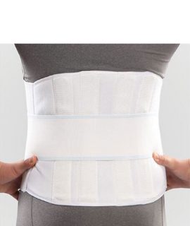 كمربند طبی سخت ( با آتل پلی آميد) Lumbosacral Corset with Hard Bar