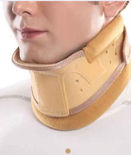 گردنبند طبی سخت چانه دار Hard Cervical Collar with Chin Support