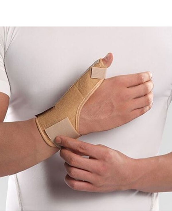 053 شست بند آتل دار Thumb Spica Splint with Bar
