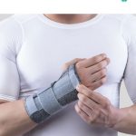 مچ بند نئوپرنی آتل دار با زاويه فانكشنال (چپ و راست) Neoprene Wrist Splint with Hard Bar
