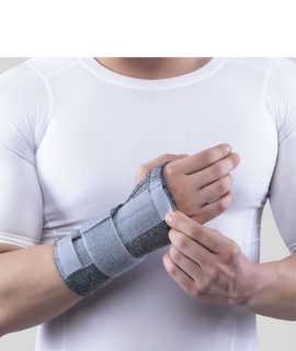 مچ بند نئوپرنی آتل دار با زاويه فانكشنال (چپ و راست) Neoprene Wrist Splint with Hard Bar