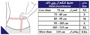 شکم بند کُلستومی طب و صنعت 64100 tebosanat