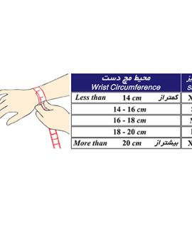 مچ بند آتل دار نئوپرن طب و صنعت 31190 tebosanat