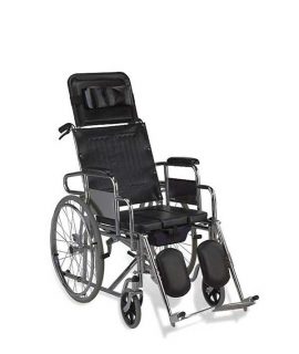 ویلچر حمامی برانکاردی لگن خور تاشو 608GC