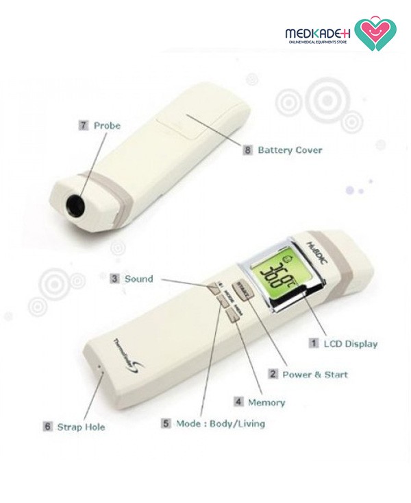 FS-700-3 تب سنج مادون قرمز لیزری hubdic مدل FS-700