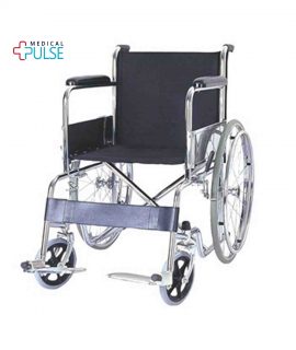 ویلچر اورسایزتقویت شده استیل تاشو 874 (E)