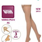 جوراب واریس ورنا پلاس مدل سیلیکونی Verna varicose stockings AG Class 3
