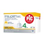 سوزن قلم انسولین پیک سلوشن 4 میلی متر 100 عددی Pic Sloution Insulin