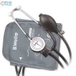 فشارسنج عقربه ای دو شلنگه با گوشی بی ول مدل MED-63